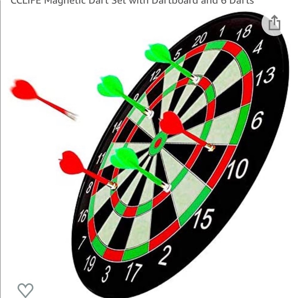 Magnetic Dart Board  - Safe Magnetic Darts